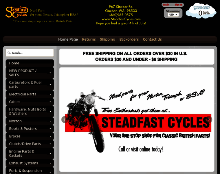 Steadfastcycles.com thumbnail