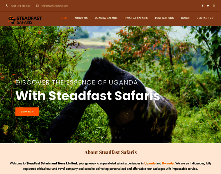 Steadfastsafaris.com thumbnail