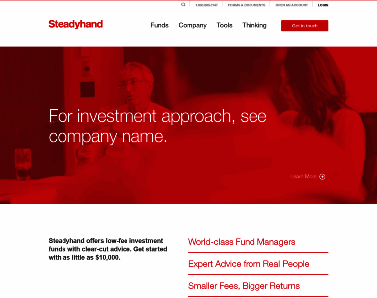 Steadyhand.com thumbnail