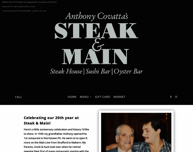 Steakandmain.com thumbnail