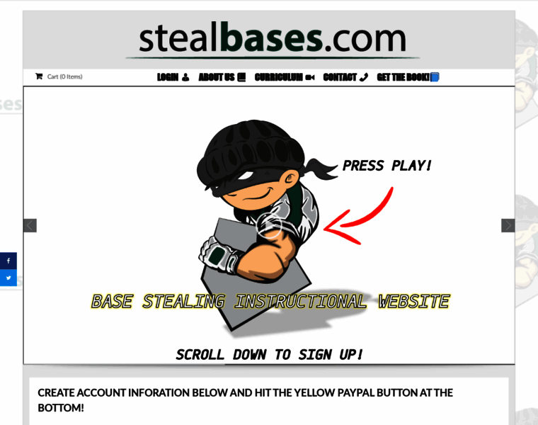 Stealbases.com thumbnail