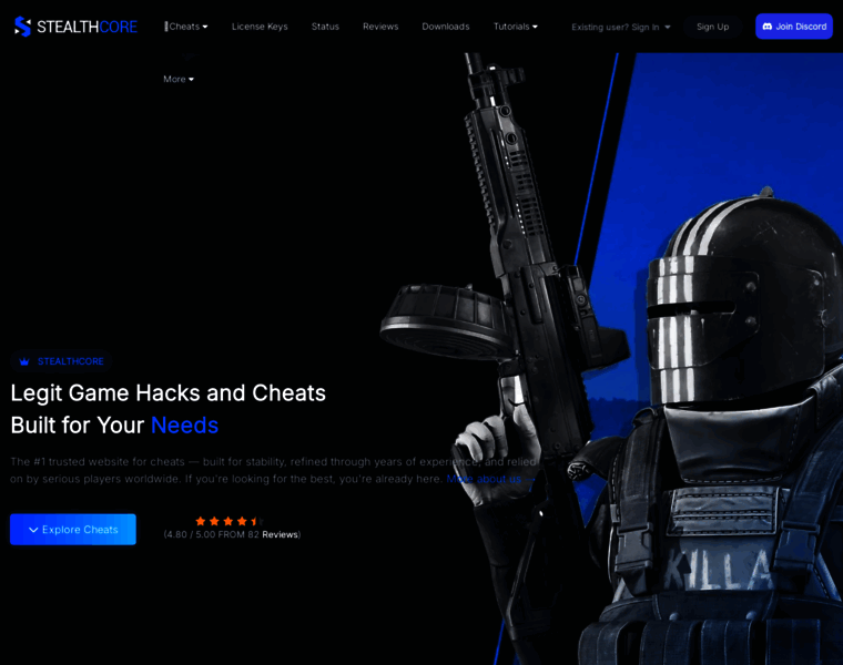 Stealth-core.com thumbnail