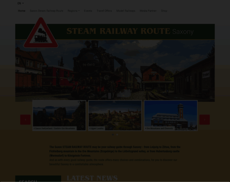 Steam-route-saxony.com thumbnail