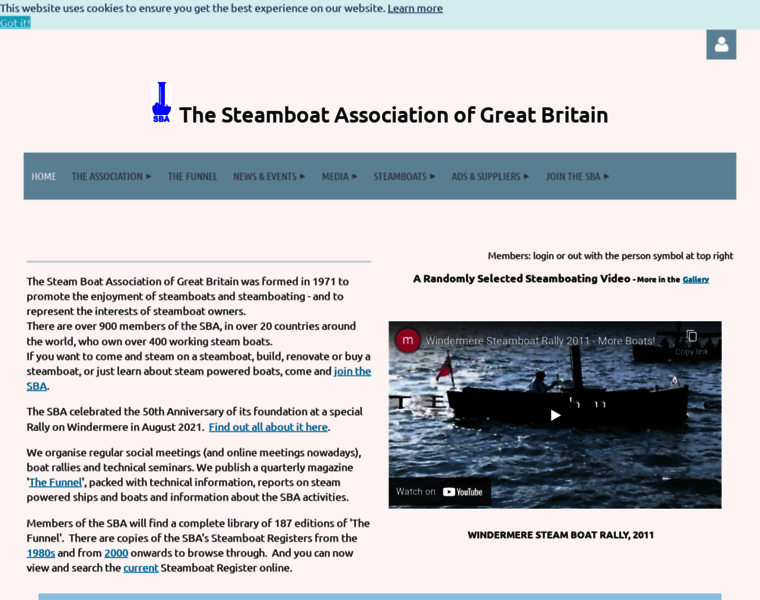 Steamboatassociation.co.uk thumbnail