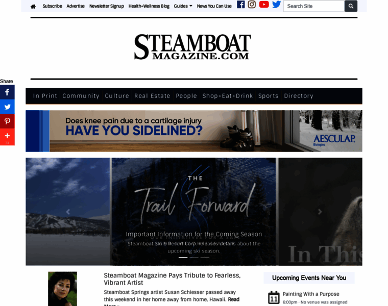 Steamboatmagazine.com thumbnail