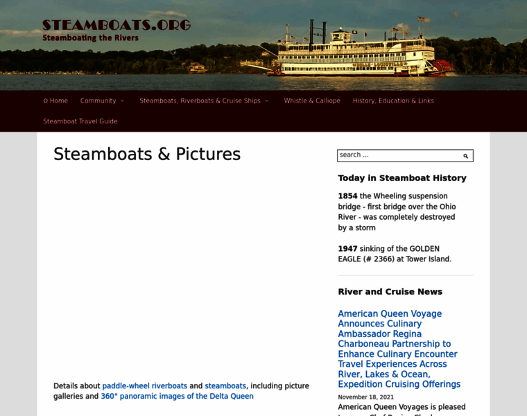 Steamboats.org thumbnail