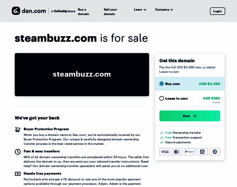 Steambuzz.com thumbnail