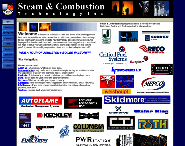 Steamcombustion.com thumbnail