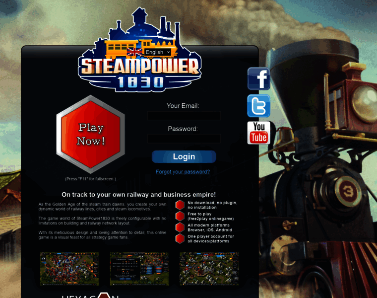 Steampower1830.com thumbnail