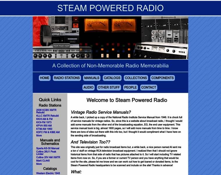 Steampoweredradio.com thumbnail