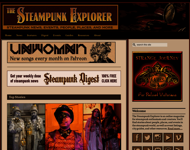 Steampunk-explorer.com thumbnail