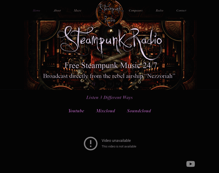 Steampunkradio.com thumbnail