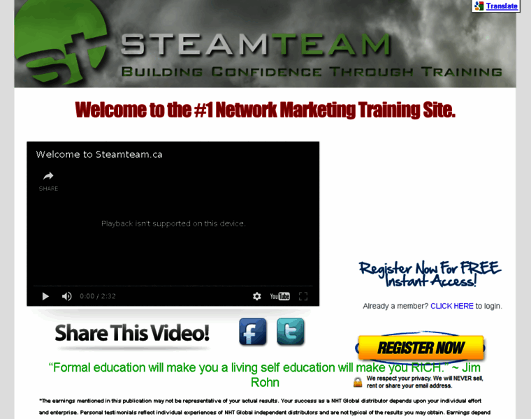 Steamteam.ca thumbnail