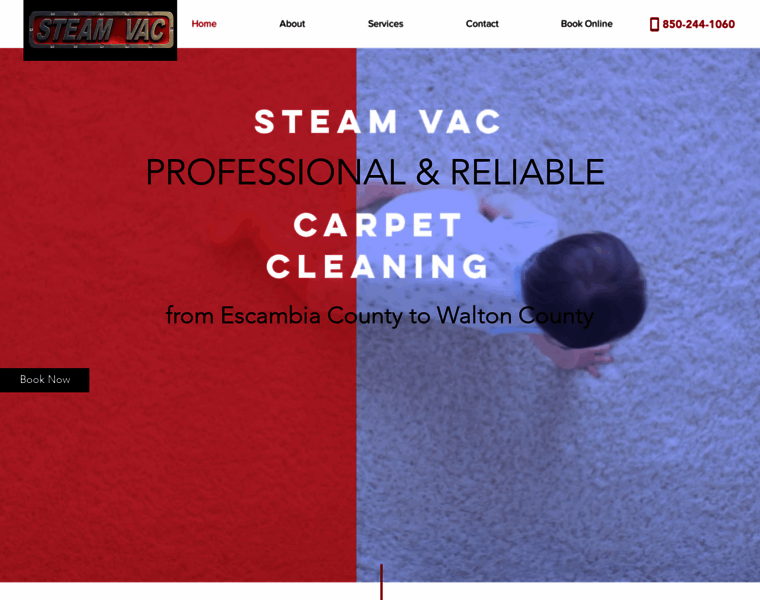 Steamvaccarpetcleaning.com thumbnail