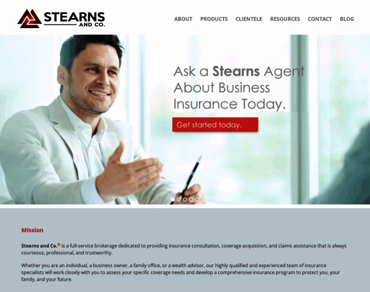 Stearnscoinsurance.com thumbnail