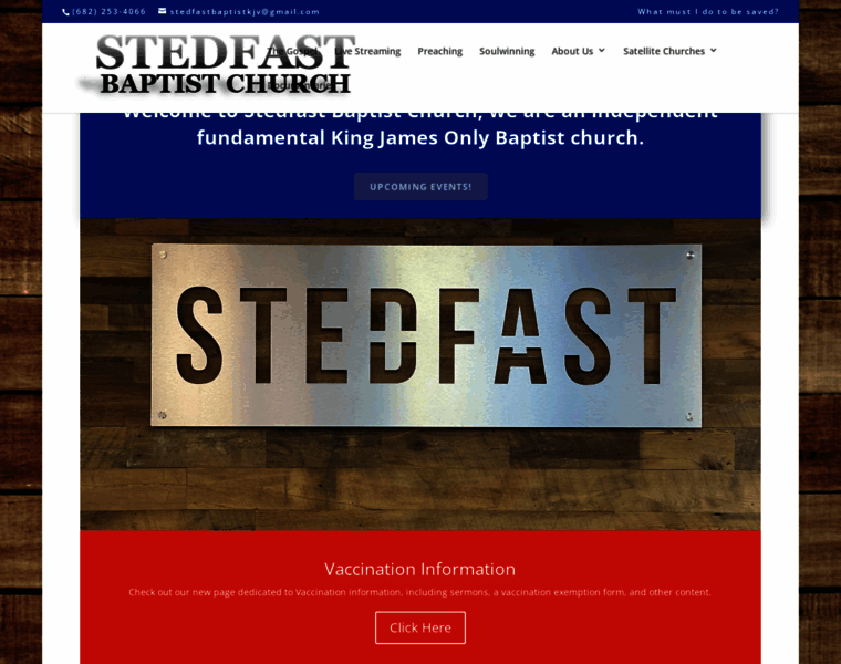 Stedfastbaptistkjv.org thumbnail