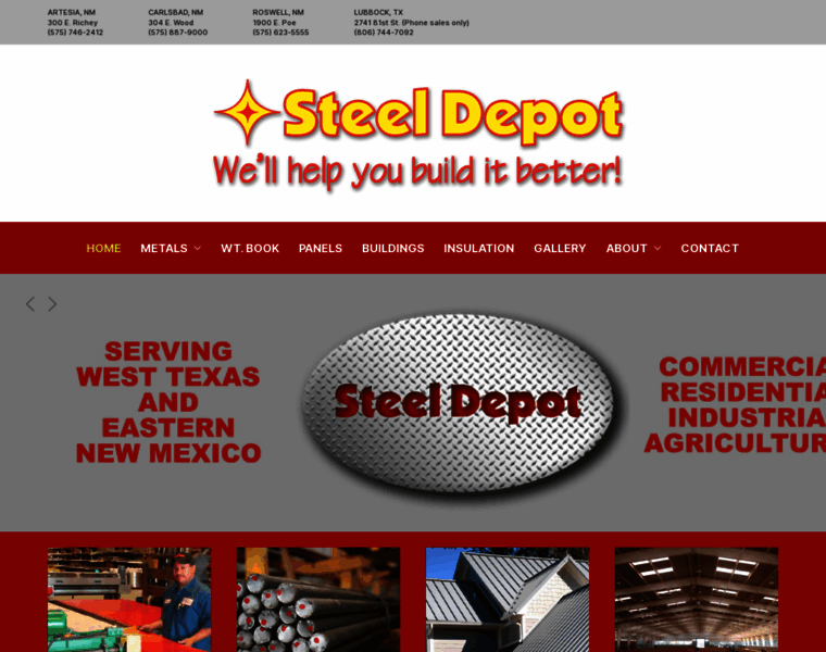 Steel-depot.com thumbnail