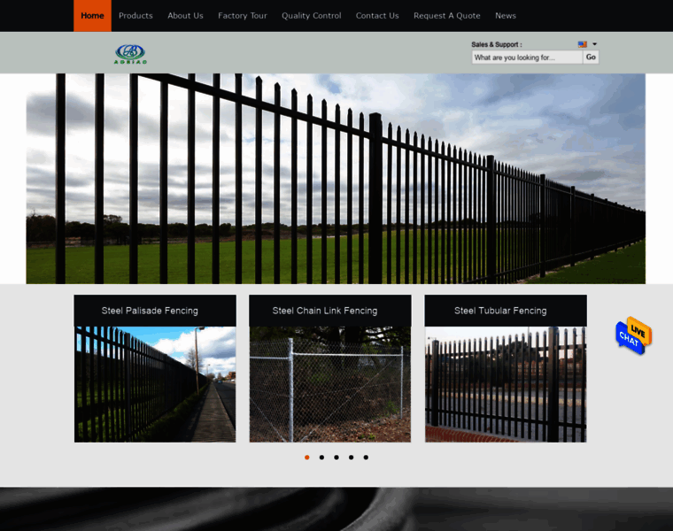 Steel-securityfence.com thumbnail