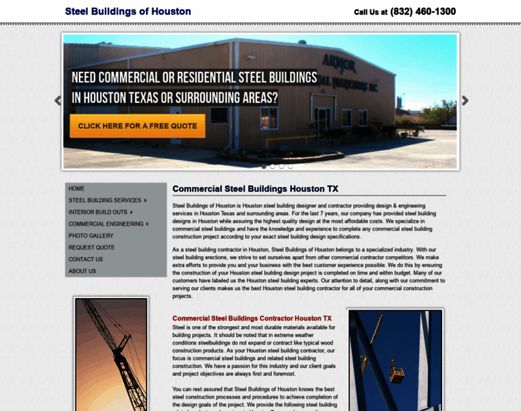 Steelbuildingsofhouston.com thumbnail