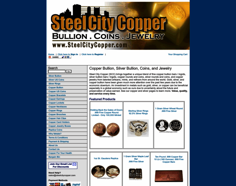 Steelcitycopper.com thumbnail
