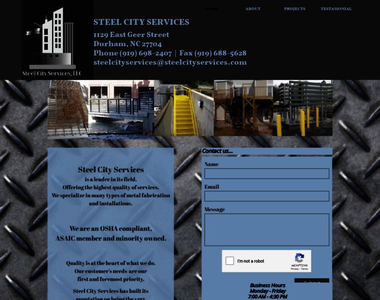 Steelcityservices.com thumbnail