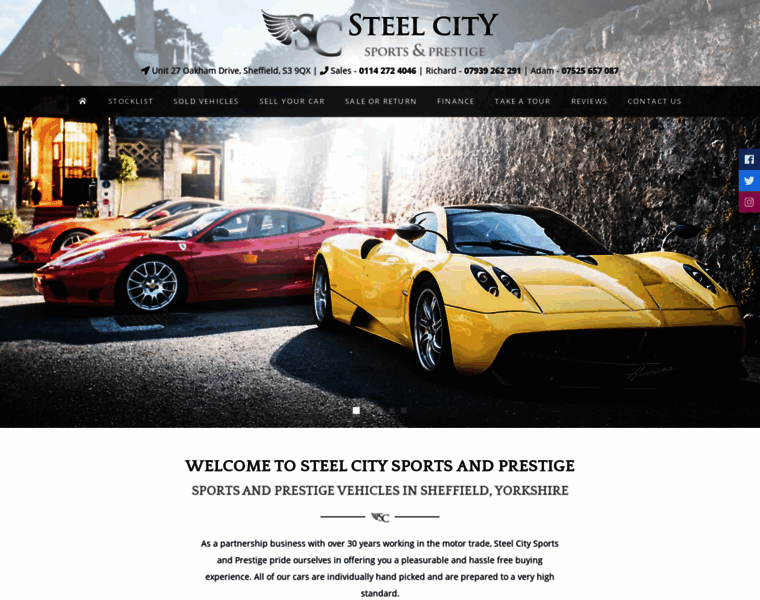 Steelcitysportsandprestige.co.uk thumbnail