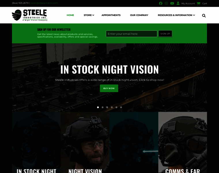 Steeleindustries.com thumbnail