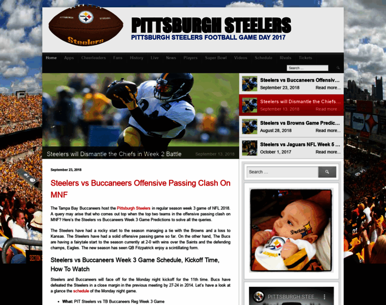 Steelersgame.net thumbnail