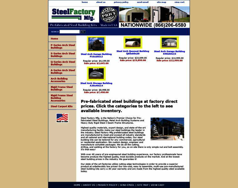 Steelfactoryusa.com thumbnail