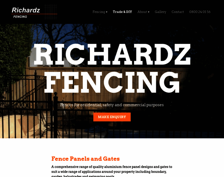 Steelfencing.co.nz thumbnail