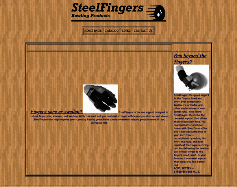 Steelfingers.com thumbnail