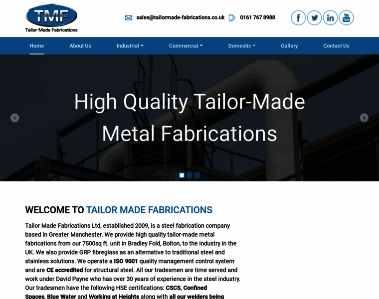 Steelframefabrication.co.uk thumbnail