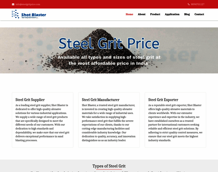Steelgritprice.com thumbnail