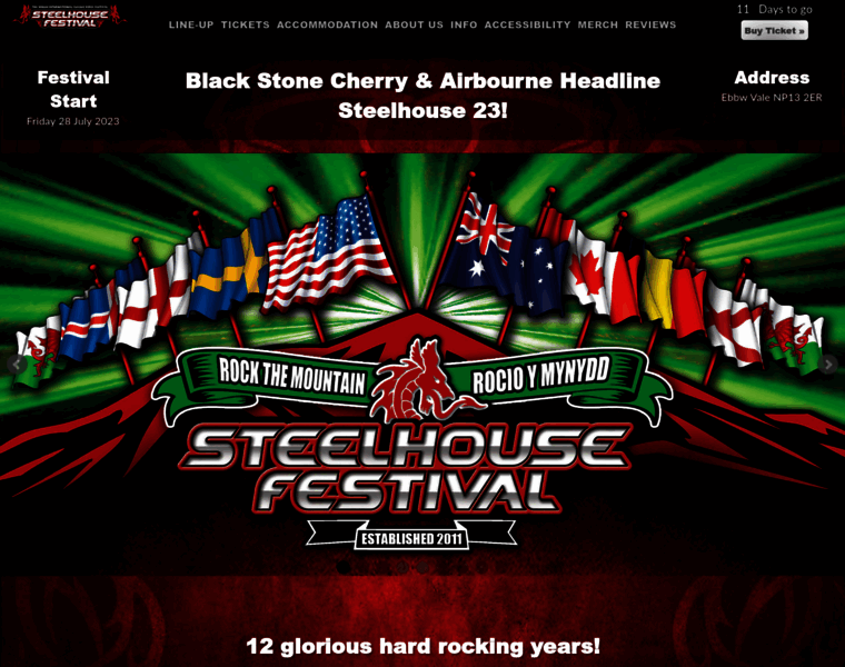 Steelhousefestival.com thumbnail