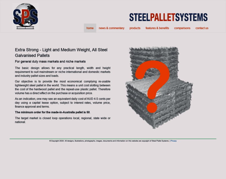 Steelpalletsystems.com thumbnail
