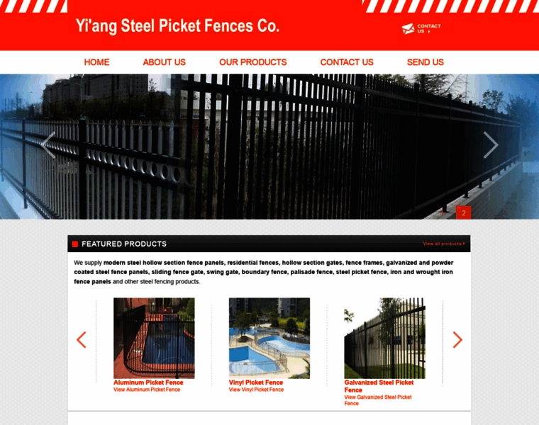 Steelpicketfence.com thumbnail