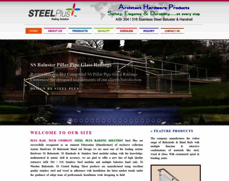 Steelplusrailing.com thumbnail