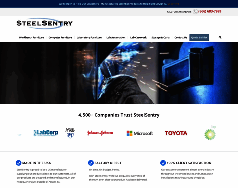 Steelsentry.com thumbnail