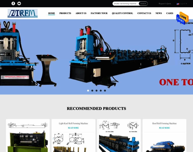 Steelsheetrollformingmachine.com thumbnail