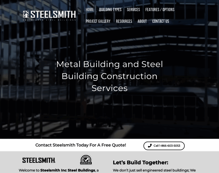 Steelsmithinc.com thumbnail
