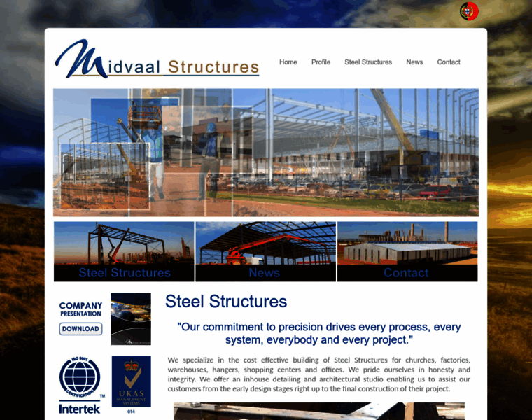 Steelstructures.co.za thumbnail