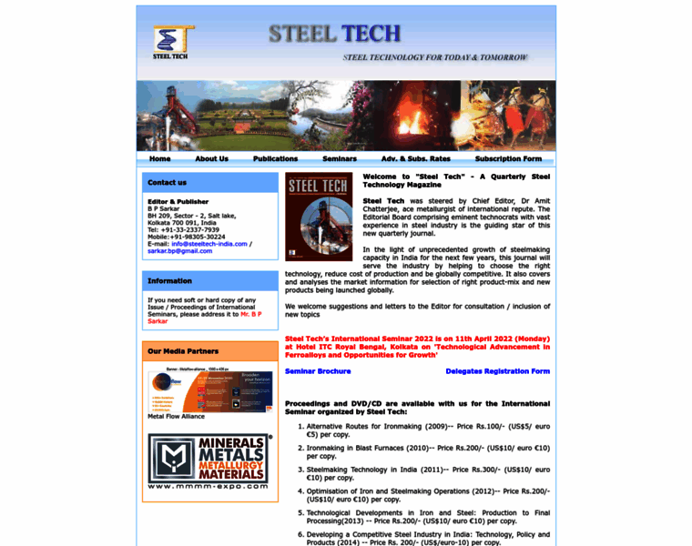 Steeltech-india.com thumbnail