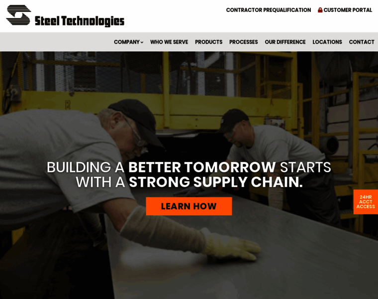 Steeltechnologies.com thumbnail
