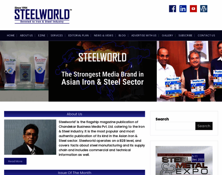 Steelworld.com thumbnail