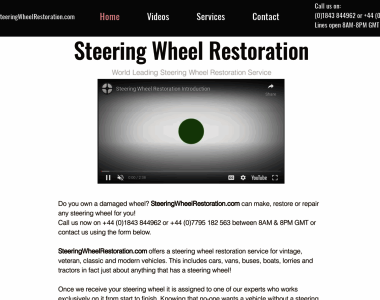 Steeringwheelrestoration.co.uk thumbnail