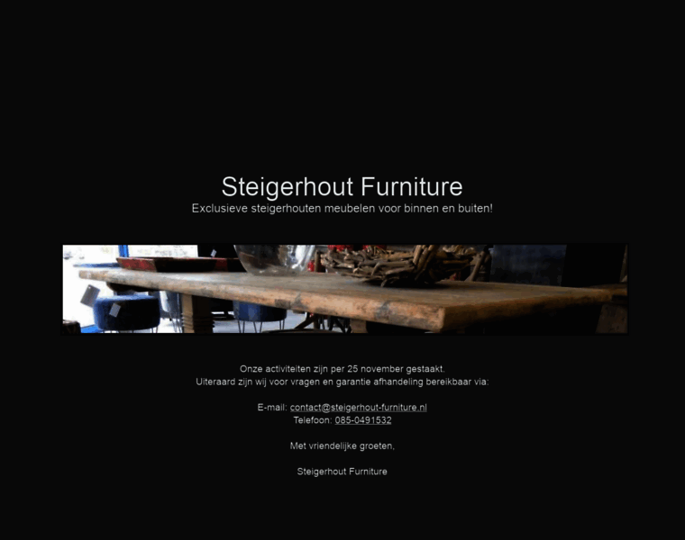 Steigerhout-furniture.nl thumbnail