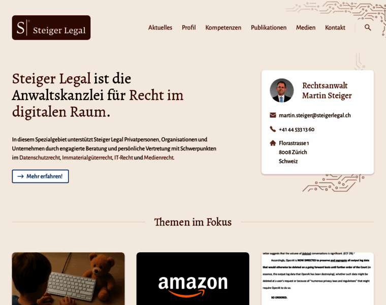 Steigerlegal.ch thumbnail Steigerlegal.ch thumbnail