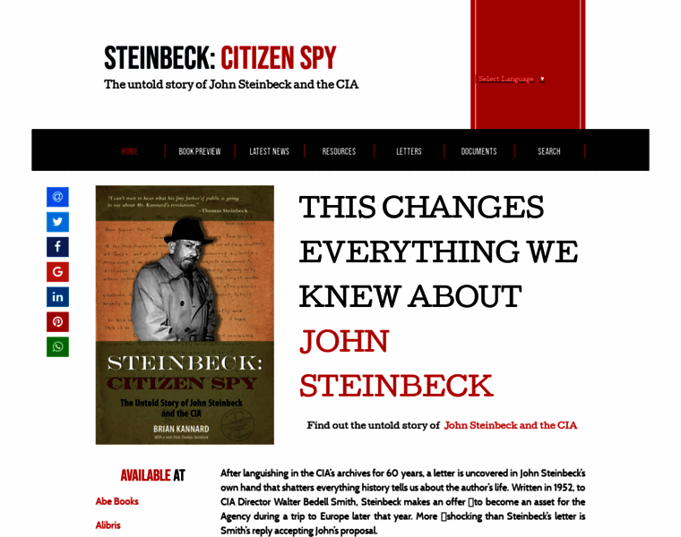 Steinbeckcitizenspy.com thumbnail
