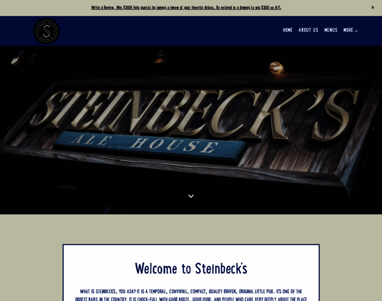 Steinbecksbar.com thumbnail