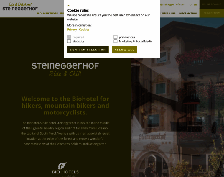 Steineggerhof.com thumbnail